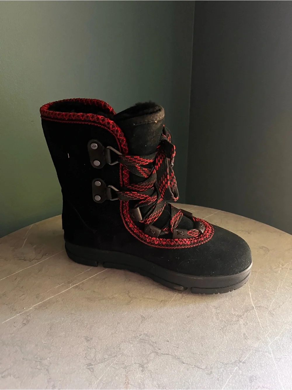UGG Classic Weather Hiker Hi Waterproof Suede Boot
